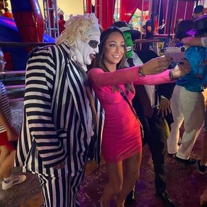 Hot Miami styles NEON pink sexy dress